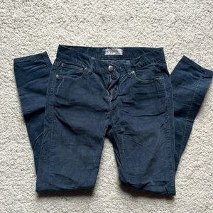 Free People Dark Blue Corduroy Jeans - size 25